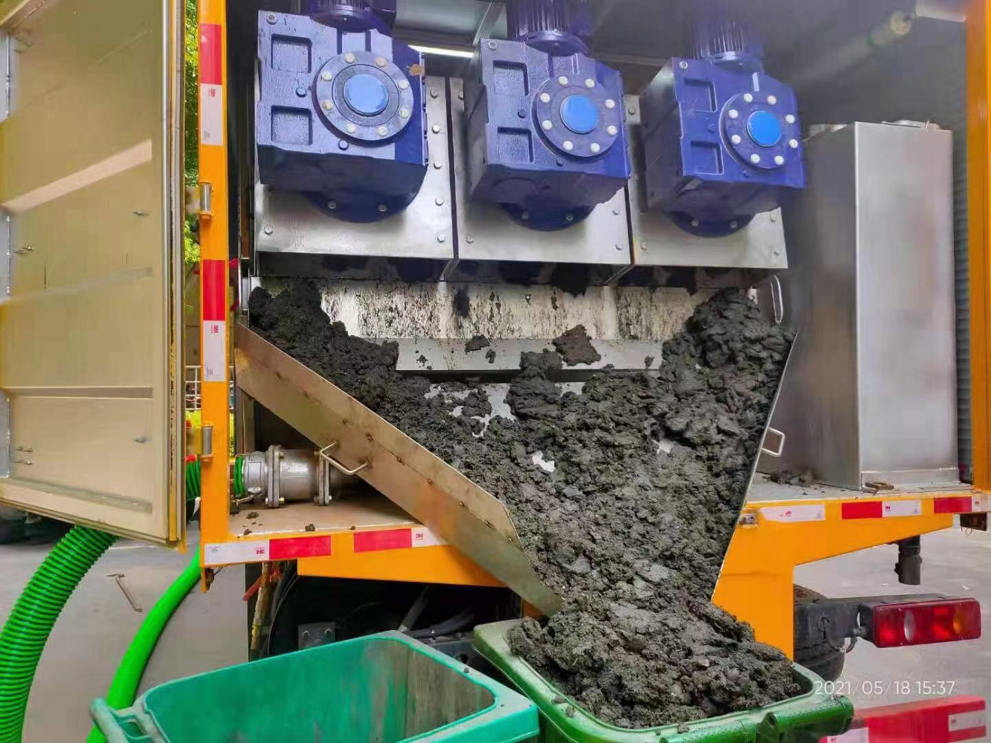 合浦化粪池清掏城市维护站-泥浆净化干湿分离处理